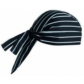 precio de gorros modelo tipo pirata para mozo, moza - precios de gorro para cocinero camarero tela lisa o rayada